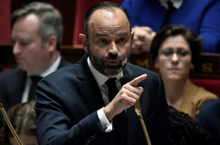 Edouard Philippe, le 7 janvier 2020 à l'Assemblée nationale