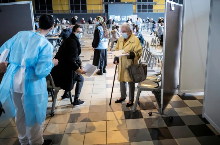 Un centre de vaccination contre le Covid-19, le 5 mai 2021 à Toulouse
