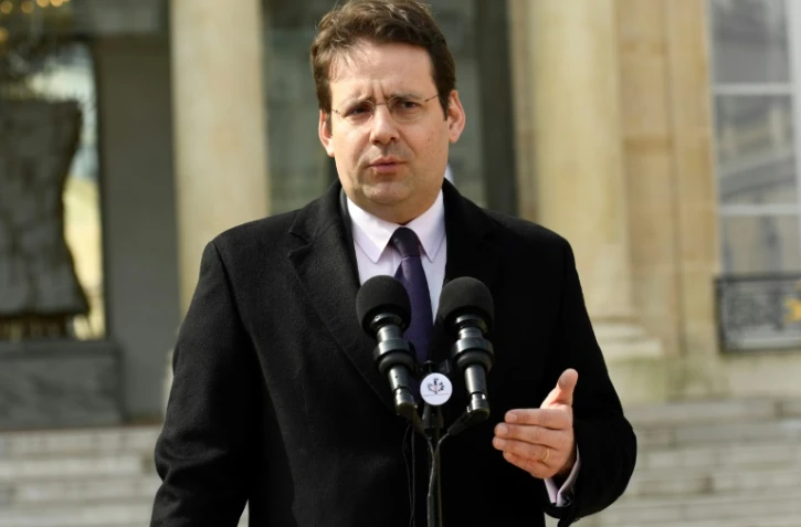 Le ministre de l'Intérieur Matthias Fekl, ici le 5 avril 2017 à Paris, a fait fermer la mosquée pour "incitation au jihad"