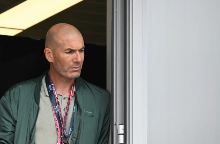 Zinédine Zidane le 29 mai 2022 lors du Grand Prix de Formule 1 de Monaco 