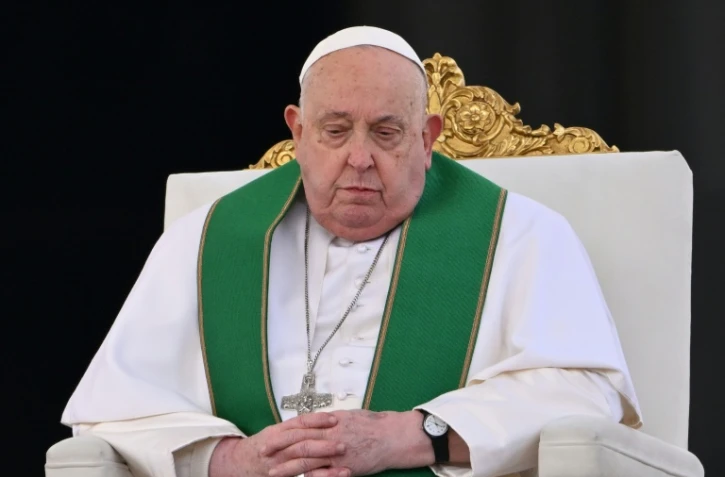Le pape François le 9 février 2025, au Vatican