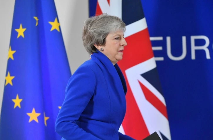 Theresa May (ici le 25 novembre 2018 à Bruxelles) a décidé de reprendre les discussions avec les membres de l'Union européenne