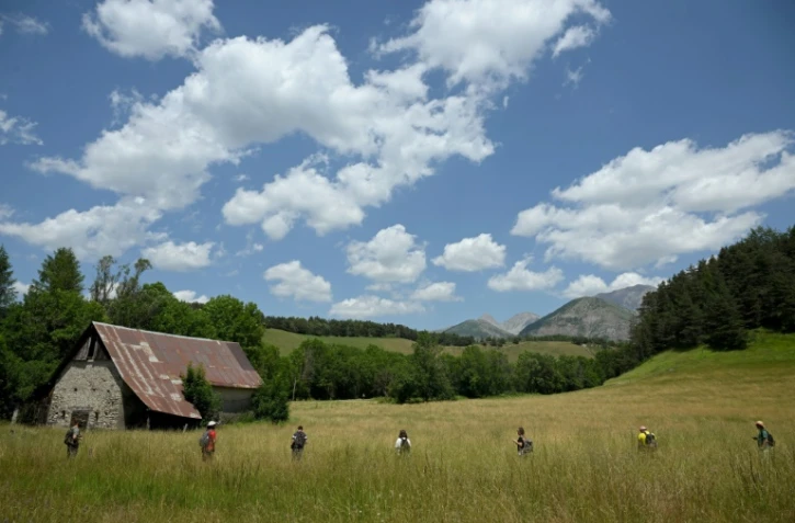 Opération de recherche du petit Emile, au Vernet, village des Alpes-de-Haute-Provence, dans le sud-est de la France, le 10 juillet 2023