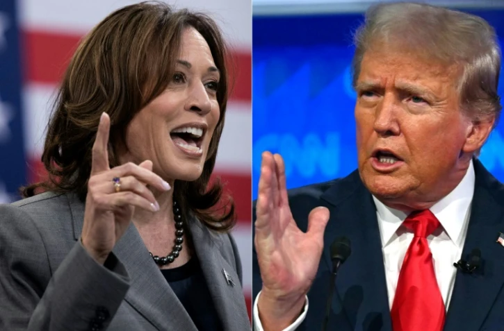 Kamala Harris et Donald Trump, candidats à l'élection présidentielle américaine du 5 novembre 2024