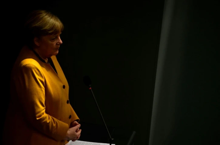 La chancelière allemande Angela Merkel à Berlin, le 24 mars 2021