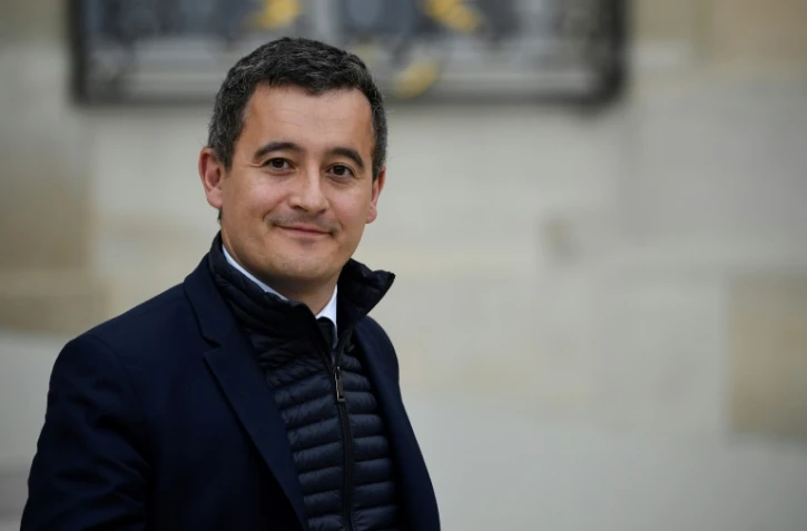 Le ministre des Comptes publics, Gérald Darmanin, à la sortie du Conseil des ministres, le 24 octobre à Paris