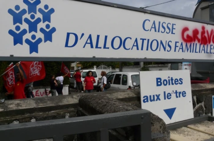 Mardi 8 février 2011: Grève à la Caisse d'allocation familiale (photo: Mounice Najafaly)