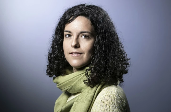 Manon Aubry tête de liste de La France Insoumise (LFI), à Paris, le 9 janvier 2019