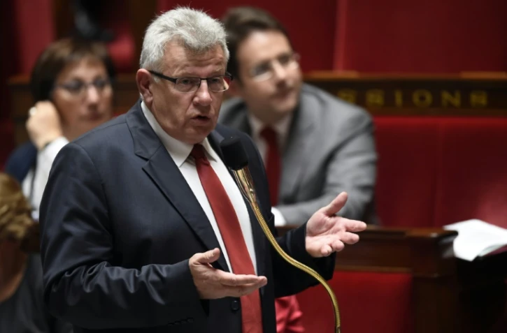 Le secrétaire d'Etat français au Budget Christian Eckert à l'Assemblée nationale à Paris, le 7 octobre 2015
