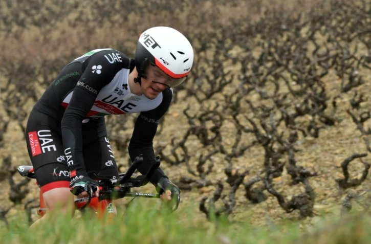 Jan Polanc, le 8 mars 2017 lors du Paris-Nice au Mont Brouilly