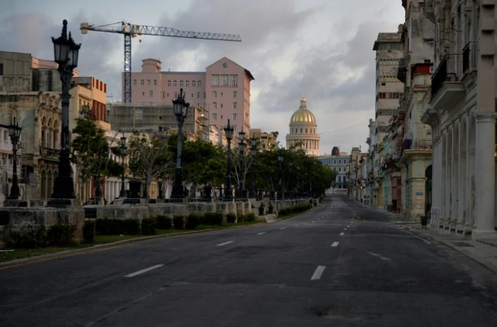 Une vue de La Havane (Cuba), où un couvre-feu a été imposé en raison du coronavirus, le 1er septembre 2020