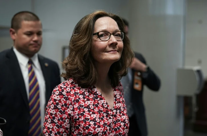 Gina Haspel, candidate de Donald Trump pour diriger la CIA en mai 2018 à Washington