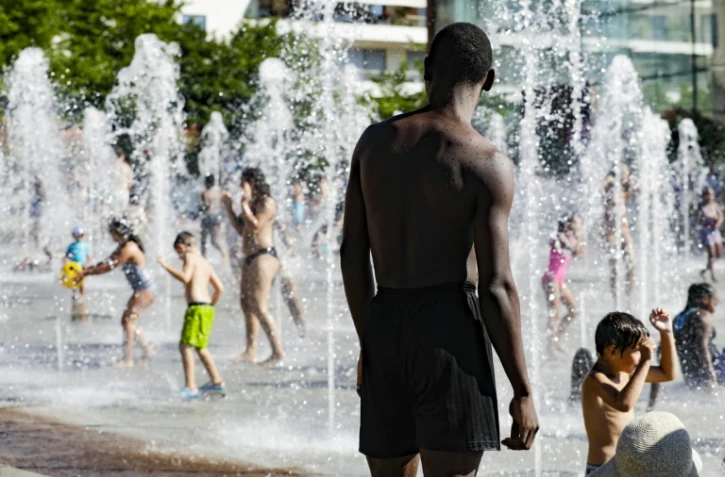 Au Parc Andre Citroen à Paris le 5 août 2018