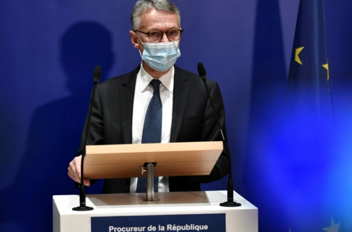 Conférence de presse du procureur national antiterroriste Jean-François Ricard le 20 septembre 2020, à Paris