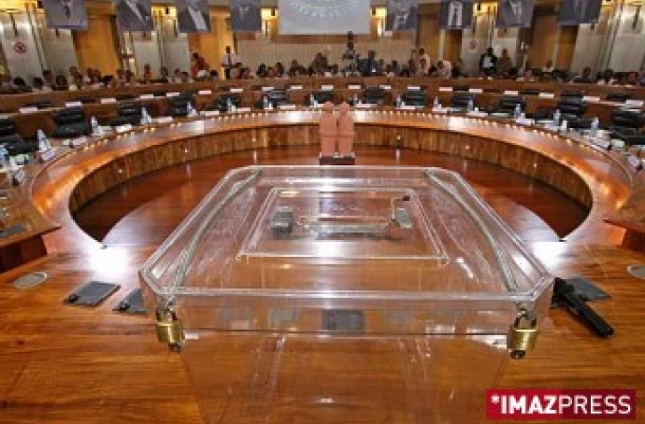 Hémicycle du conseil général (Photo d'archives)