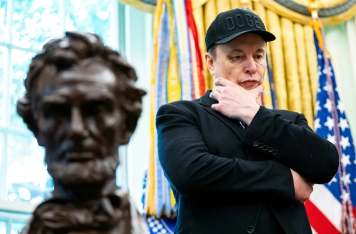 Elon Musk dans le Bureau ovale de la Maison Blanche, à Washington, le 30 mai 2025