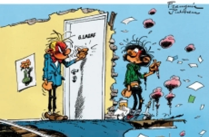 Adaptation en créole réunionnais de Gaston Lagaffe (Photo DR)