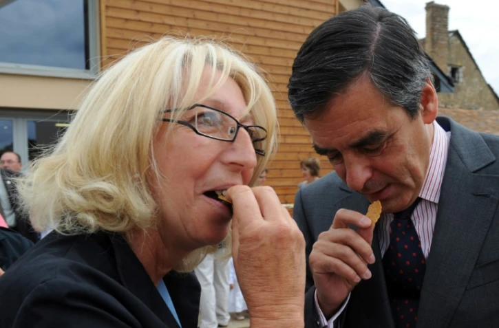 François Fillon et Martine Crnkovic à Sablé-sur-Sarthe le 7 juillet 2011