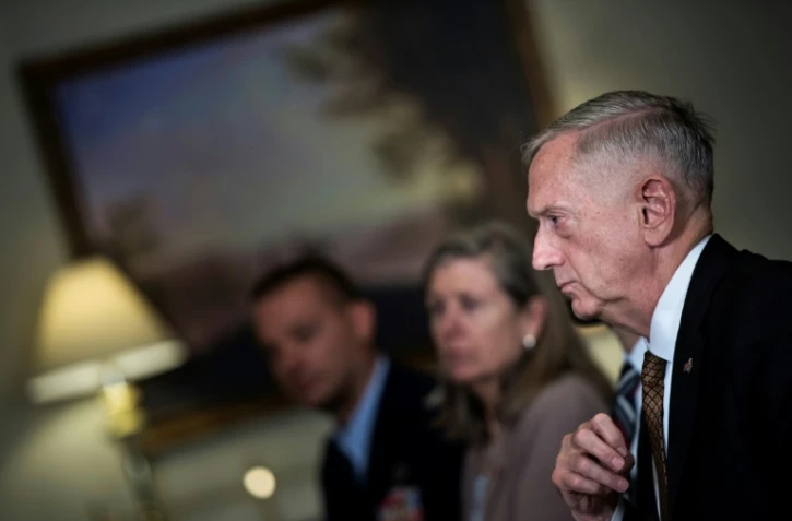 Le ministre américain de la Défense, James Mattis, le 7 juillet 2017 à Washington
