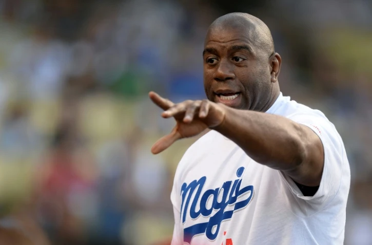 Earvin "Magic" Johnson, le 28 mai 2013 à Los Angeles