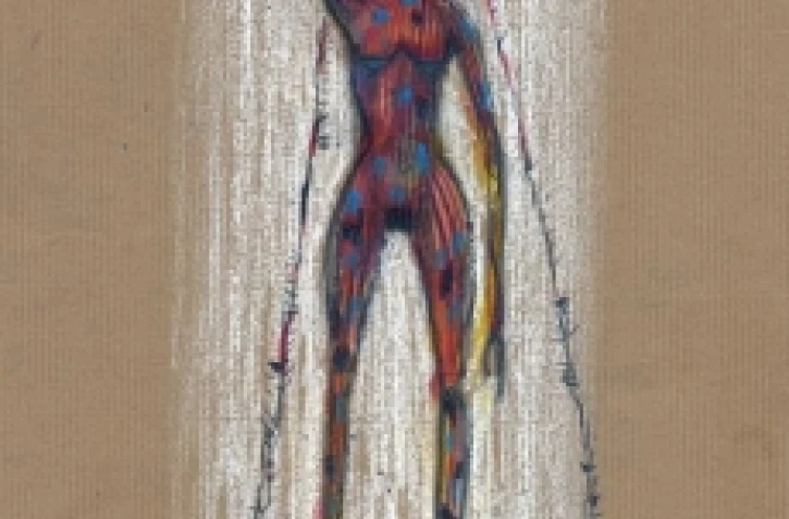 Sandra Djina Ravalia - Femme insecte - Coléoptère. Exposition à l'ancien hôtel de ville de Saint-Denis jusqu'au 30 mars.