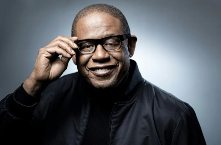 L'acteur américain Forest Whitaker pose pour l'AFP à Paris le 14 décembre 2018