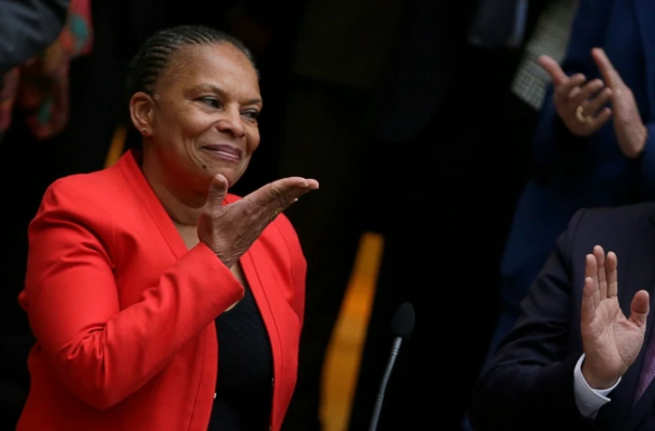 Christiane Taubira le 27 janvier 2016 à Paris