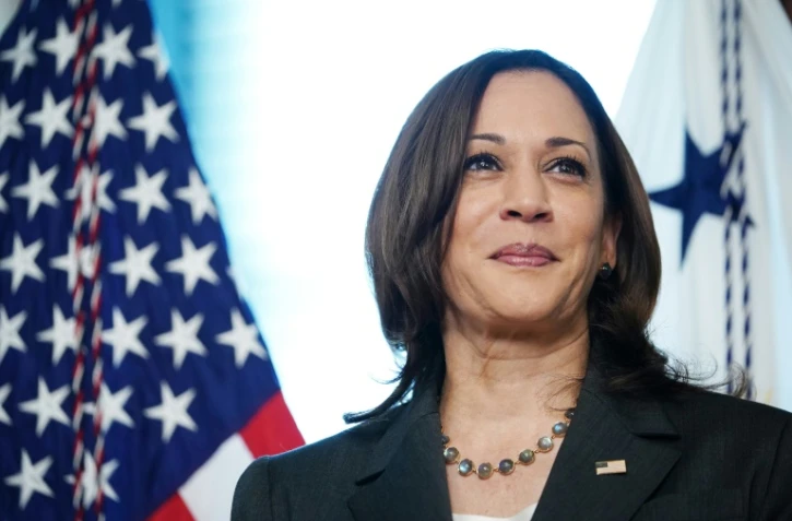 La vice-présidente américaine Kamala Harrris, le 3 juin 2021 à Washington