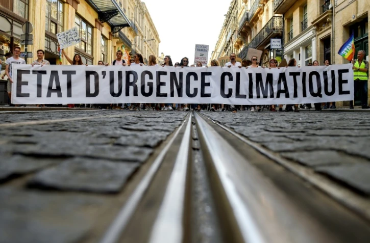 Manifestation en faveur de la défense du climat le 13 octobre 2018 à Bordeaux