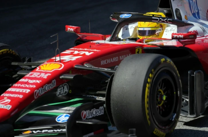 Lewis Hamilton à Montmelo le 14 juin 2026