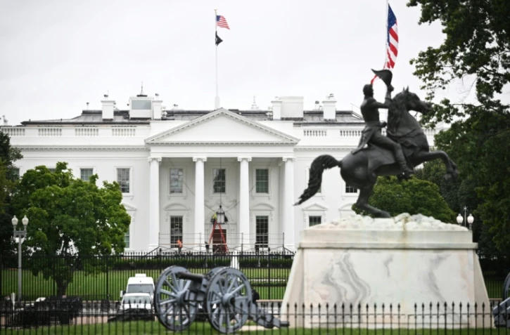 La Maison Blanche avant la visite du président chinois Xi Jinping, à Washington, le 23 septembre 2026