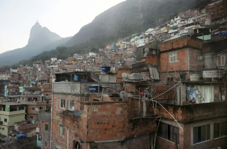 Une favela de Rio de Janeiro, le 15 juillet 2011