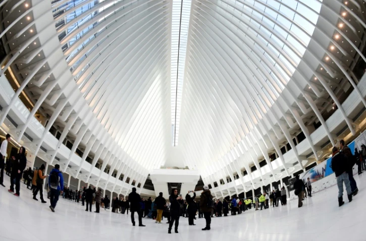 La gare du World Trade Center à New York, le 3 mars 2016