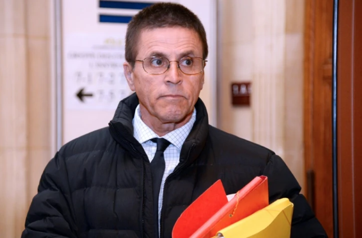 Hassan Diab, suspect de l'attentat à la bombe devant la synagogue de la rue Copernic à Paris en 1980, le 24 mai 2016 à Paris