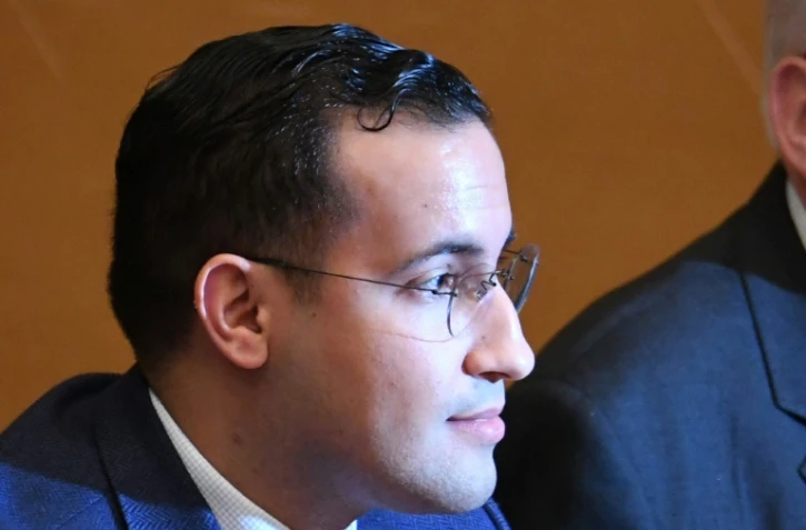 Alexandre Benalla lors de son audition devant la commission d'enquête du Sénat, le 21 janvier 2019
