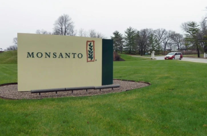 L'entrée du siège de Monsanto à Saint-Louis (Missouri), le 7 avril 2014