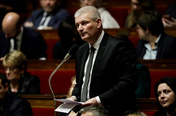 Le député Olivier Falorni à l'Assemblée nationale, le 11 décembre 2018 à Paris