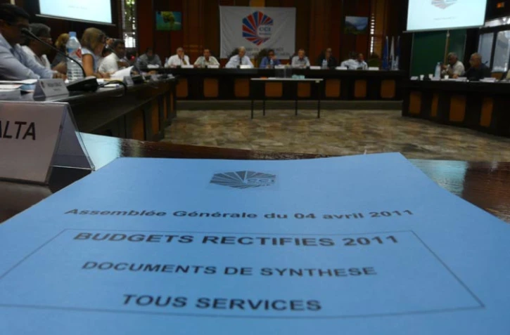 Lundi 4 avril 2011: Assemblée générale à la chambre de commerce et d'industrie (photo: Mounice Najafaly)