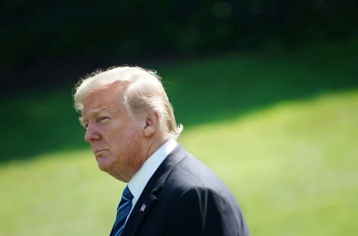 Le président américain Donald Trump, le 6 septembre 2018 à Washington DC