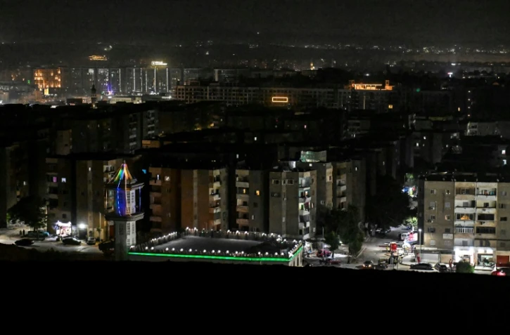 Des quartiers plongés dans le noir au Caire, le 25 juin 2024