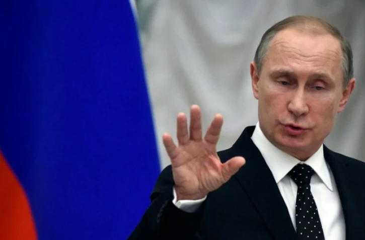 Le président russe Vladimir Poutine, le 26 novembre 2015 à Moscou