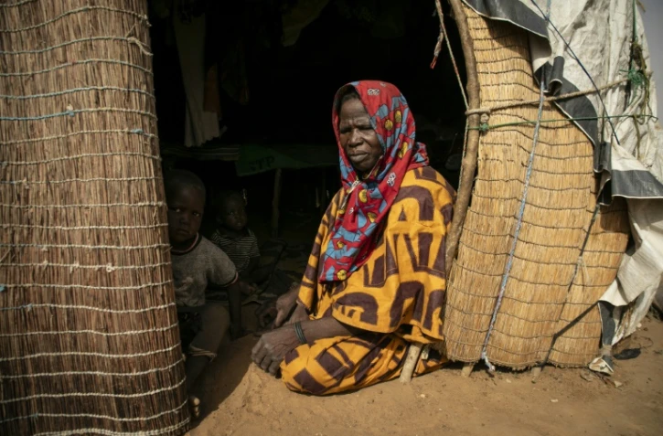 Hawa Mama, 52 ans, le 29 mai 2024 dans le camp de Wendou 2, à Dori, au Burkina Faso