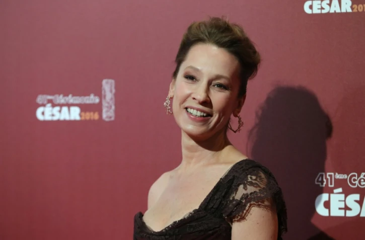 L'actrice Emmanuelle Bercot à la cérémonie des César au Théâtre du Chatelet à Paris le 26 février 2016