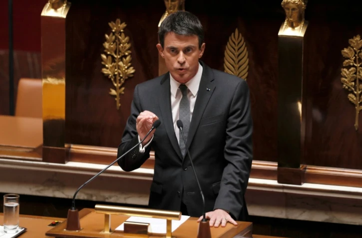 Le Premier ministre Manuel Valls à l'Assemblée nationale le 5 juillet 2016