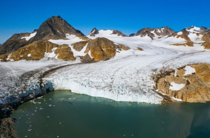 Le glacier d'Apusiajik, près de Kulusuk, au Groenland, le 17 août 2019
