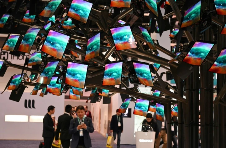 Le salon des nouvelles technologies Consumer Electronics Show (CES) à Las Vegas, le 07 janvier 2020