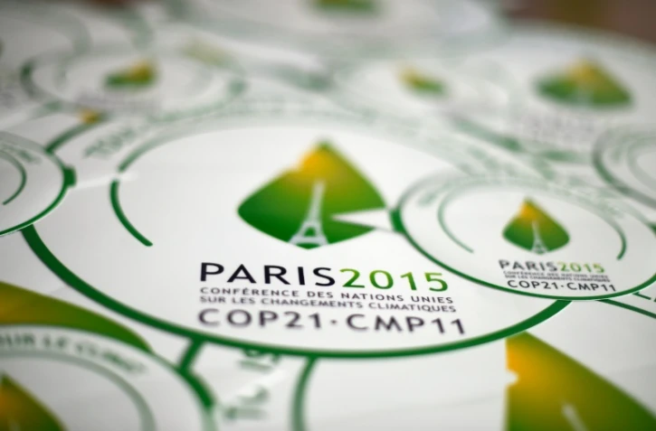 Le logo de la COP21 à Paris