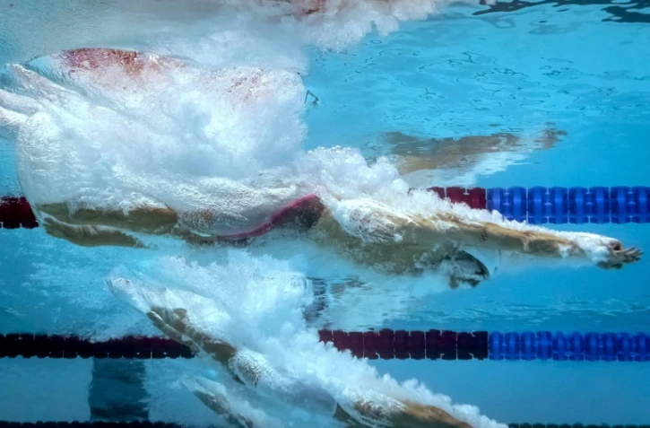 Le Français Clément Mignon lors des séries du 100 m libre aux Mondiaux de natation, le 24 juillet 2019 à Gwangju
