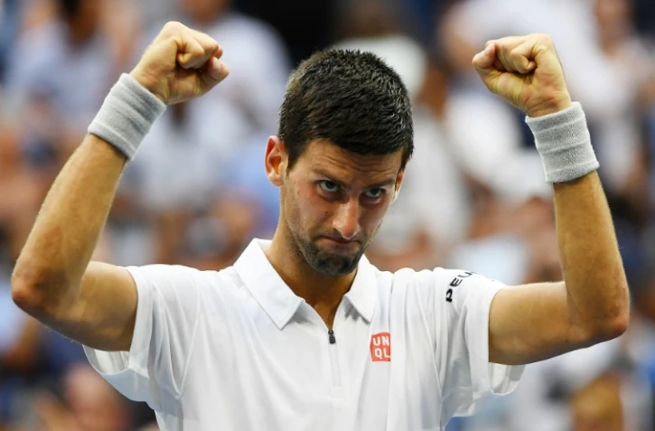 Novak Djokovic à l'issue de sa victoire sur Gaël Monfils en demi-finale de l'US Open, le 9 septembre 2016