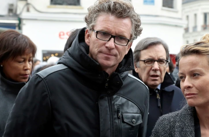 Le présentateur de Koh Lanta Denis Brogniart à Nemours, au sud de Paris, le 5 avril 2013